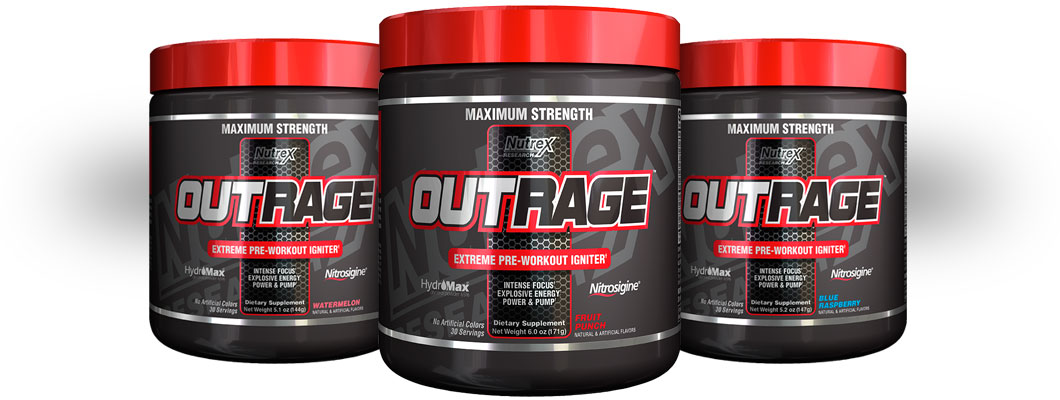 nutrex outrage banner